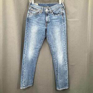 Levi's Jeans‎ 514 Men 29 x 29 Faded Blue Stretch Zip Fly Premium Denim